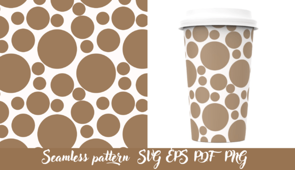 Gold Circles on White Background Graphics