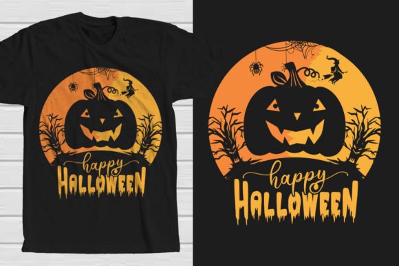 Happy Halloween Graphics for T-Shirt Designs