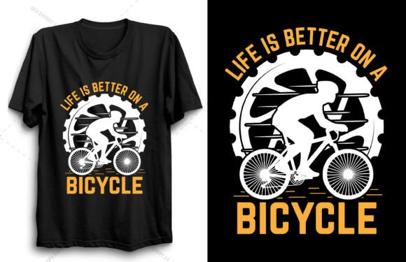 Life is Better on a Bicycle T-Shirt Design Review