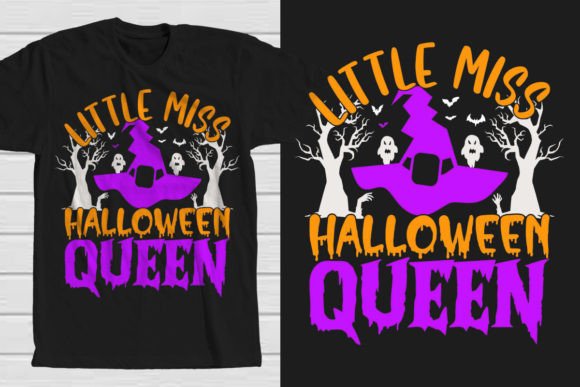 Little Miss Halloween Queen Graphics