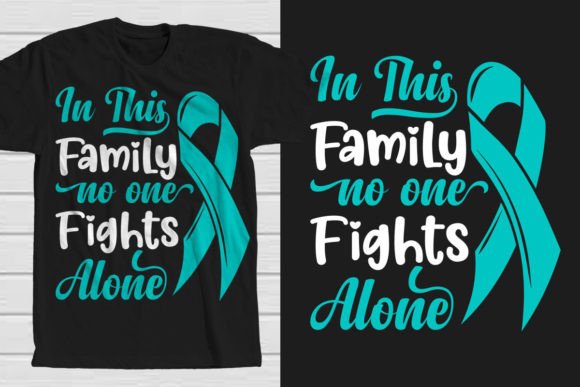 No One Fights Alone Graphics for T-Shirt Designs