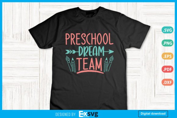Preschool Dream Team Graphics for Crafts