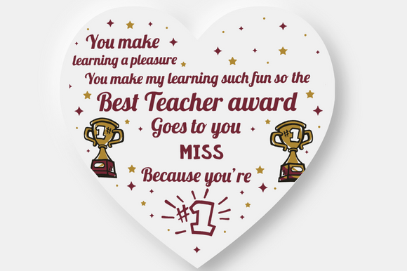 THANK YOU TEACHER Graphics for Crafts and Branding